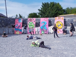Coastal North Dublin Foróige - Graffiti Art workshop